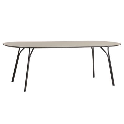 WOU2387904 Woud Tree Dining Table - Color: Black - Size: Larg sku WOU2387904