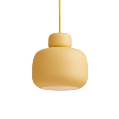 Woud Stone Mini Pendant, Set of 2 - Color: Yellow - Size: 1 light - 139072