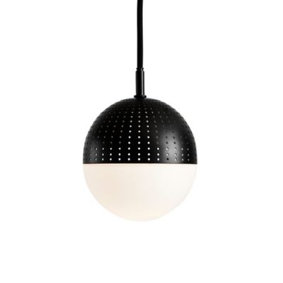 Woud Dot Round Mini Pendant Light - Set of 2 - Color: Black - 139035