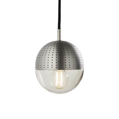 Woud Dot Round Mini Pendant Light - Set of 2 - Color: Silver - 139041