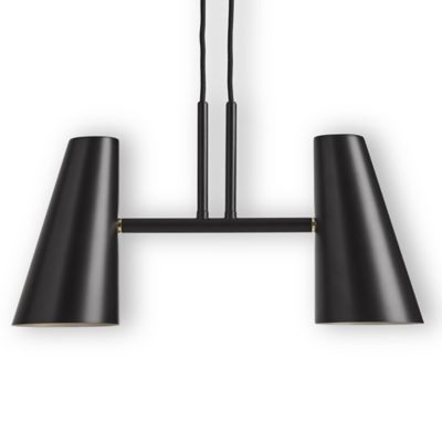 WOU2392470 Woud Cono Duo Pendant Light - Color: Black - Size: sku WOU2392470