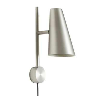 WOU2392567 Woud Cono Wall Sconce - Color: Silver - Size: 1 li sku WOU2392567