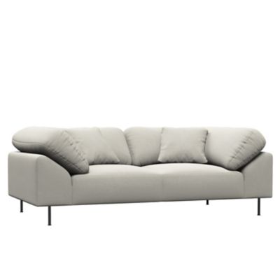 WOU2453444 Woud Collar 2-Seater Sofa - Color: White - 650840 sku WOU2453444