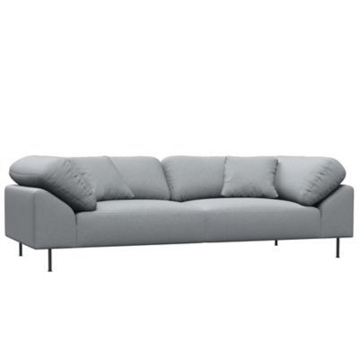 WOU2453452 Woud Collar 2.5 Seater Sofa - Color: Grey - 650853 sku WOU2453452