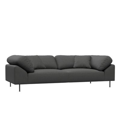 WOU2453453 Woud Collar 2.5 Seater Sofa - Color: Brown - 65084 sku WOU2453453