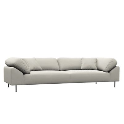 WOU2453455 Woud Collar 3 Seater Sofa - Color: White - 650842 sku WOU2453455