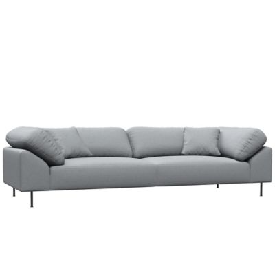 WOU2453456 Woud Collar 3 Seater Sofa - Color: Grey - 650854 sku WOU2453456