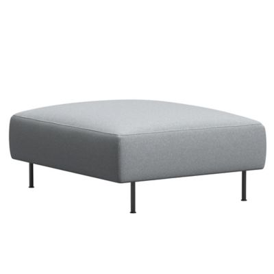 WOU2453511 Woud Collar Ottoman - Color: Grey - 650857 sku WOU2453511