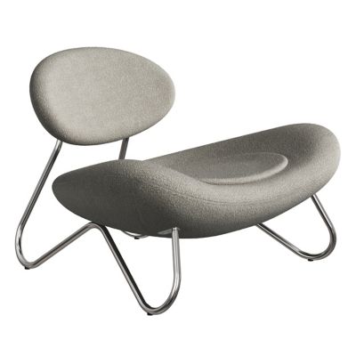 WOU2453601 Woud Meadow Lounge Chair - Color: Grey - 100760 sku WOU2453601