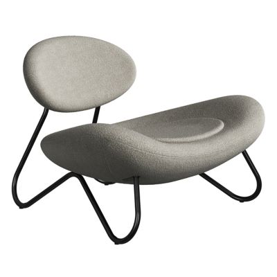 WOU2453625 Woud Meadow Lounge Chair - Color: Grey - 100762 sku WOU2453625