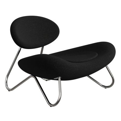 WOU2453602 Woud Meadow Lounge Chair - Color: Black - 100763 sku WOU2453602