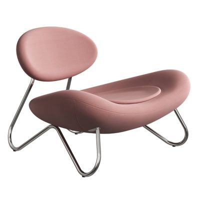 WOU2453604 Woud Meadow Lounge Chair - Color: Pink - 100769 sku WOU2453604