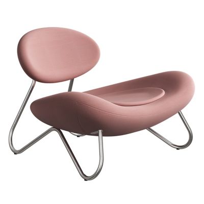 WOU2453616 Woud Meadow Lounge Chair - Color: Pink - 100770 sku WOU2453616