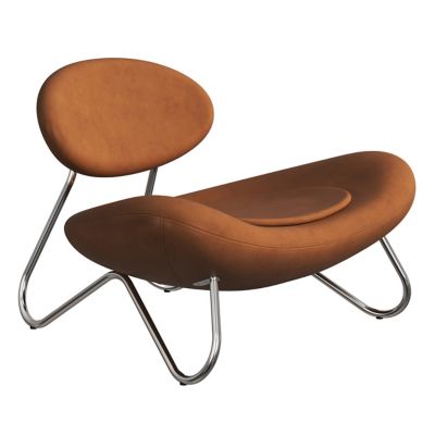 WOU2453610 Woud Meadow Lounge Chair - Color: Brown - 100790 sku WOU2453610