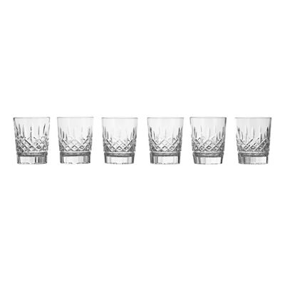 Waterford Lismore Double Old Fashioned, Set of 6 in Clear