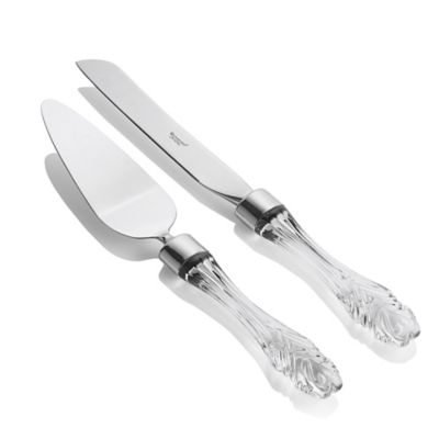 Waterford Wedding Cake Knife & Server in Clear