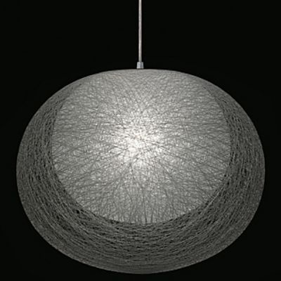 Yamagiwa Mayuhana 2 Oval Pendant Light - Color: White - YL-321P2912W