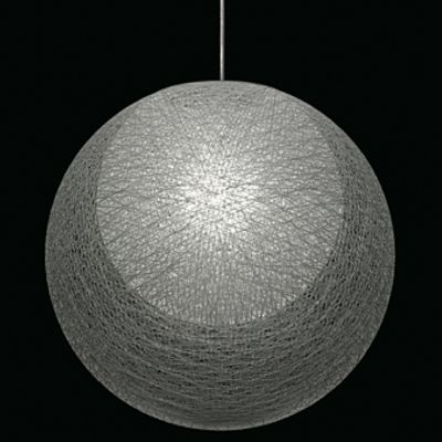 Yamagiwa Mayuhana 2 Sphere Pendant Light - Color: White - YL-321P2910W