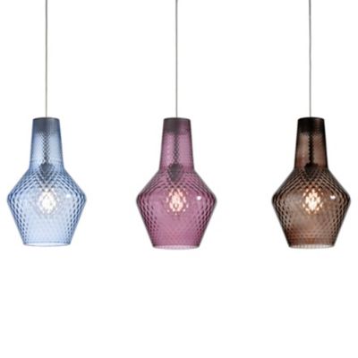 Zafferano America Romeo&Giulietta 3-Light Multi-Light Transparent Pendant L