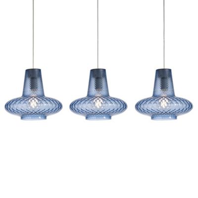 Zafferano America Romeo&Giulietta 3-Light Multi-Light Transparent Pendant L