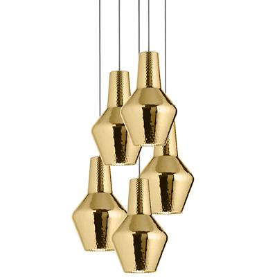 Romeo&Giulietta 5-Light Multi-Light Metallic Pendant