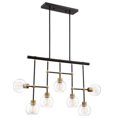 ZEV1933557 Zeev Lighting Pierre Linear Chandelier - Color: Br sku ZEV1933557