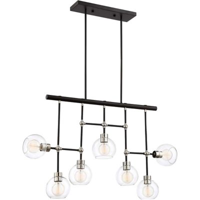 ZEV1933558 Zeev Lighting Pierre Linear Chandelier - Color: Si sku ZEV1933558