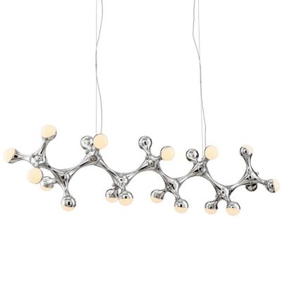 ZEV1933561 Zeev Lighting Molecule LED Linear Chandelier - Col sku ZEV1933561