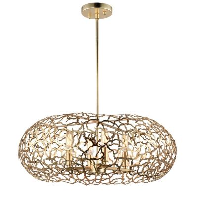 Zeev Lighting Helios Pendant Light - Color: Gold - Size: Large - CD10030/8/