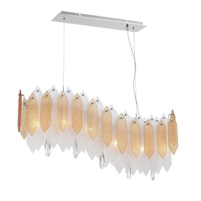 ZEV1933716 Zeev Lighting Stratus Linear Chandelier - Color: M sku ZEV1933716