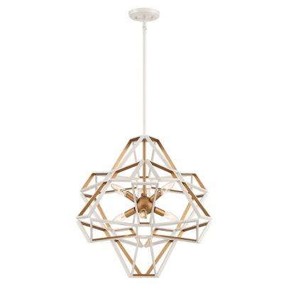 ZEV1933736 Zeev Lighting Unity Chandelier - Color: White - Si sku ZEV1933736