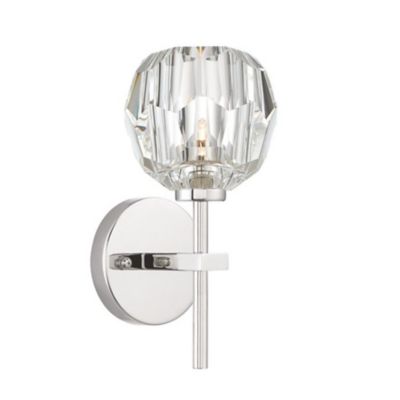 Zeev Lighting Parisian Wall Sconce - Color: Clear - Size: Small - WS70033/1