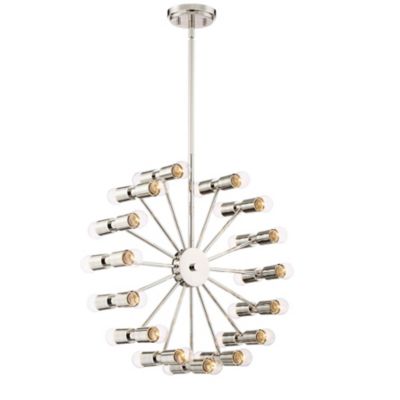 ZEV1935785 Zeev Lighting Eye Of London Chandelier - Color: Si sku ZEV1935785