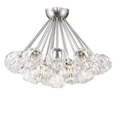 ZEV1936243 Zeev Lighting Parisian Semi-Flushmount Light - Col sku ZEV1936243