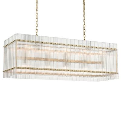 ZEV2390314 Zeev Lighting Allure Linear Chandelier - Color: Br sku ZEV2390314