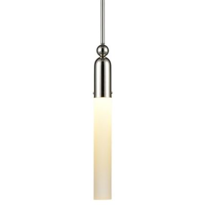 Zeev Lighting Fusion Mini Pendant Light - Color: White - Size: 1 light - MP