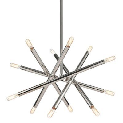 Zeev Lighting Mandelorian Chandelier - Color: Silver - Size: Medium - CD103