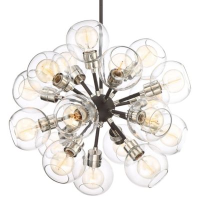 Zeev Lighting Pierre Chandelier - Color: Black - Size: 18 light - CD10225/1