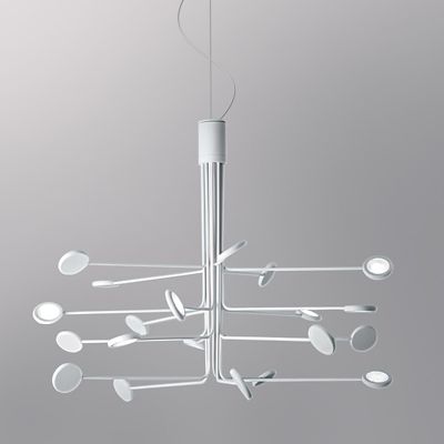 ZNN1914015 Zaneen Arbor LED Chandelier - Color: White - Size: sku ZNN1914015