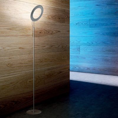 Zaneen Vera LED Floor Lamp - Color: Grey - D44008-30K-ALU