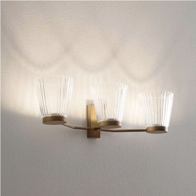 ZNN1914079 Zaneen Canaletto LED Vanity Light - Color: Clear - sku ZNN1914079