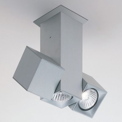 Zaneen Dau Spot Light Flushmount - Color: Silver - Size: 3 light - D92030-B