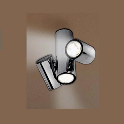 Zaneen Kronn Multi-Spot Flushmount Light - Color: Silver - Size: 3-Light Ch