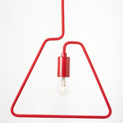 Zava A-Shade Pendant Light - Color: Red - ZAS01M-06