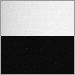 White with Black border