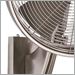 Brushed Nickel with Silver blades