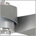 Brushed Nickel with Silver blades