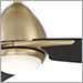 Brushed Brass with Matte Black
