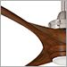 Brushed Nickel with Distressed Koa blades