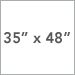 35 in x 48 in
